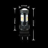 3030 SMD 3157 Turn Signals/SwitchBacks LED Bulbs | Set of 2