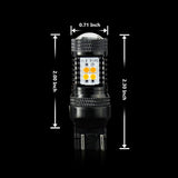 3030 SMD 7443 Turn Signals/SwitchBacks LED Bulbs | Set of 2