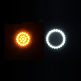 Harley Davidson Kustom Dynamic Bullet DRL Halo Turn Signal