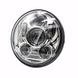 VisionPRO 8600B Series 5 3/4" Black LED Projection Daymaker Headlight for Harley Sportster, Dyna and Other Models