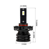 5202/H16/PSX24 M2 LED Conversion Kit