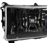 Spyder® - Black Factory Style Headlights with Corner Lights.